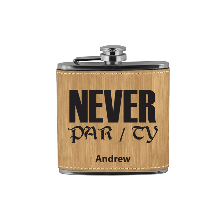 Never Split the Party Flask