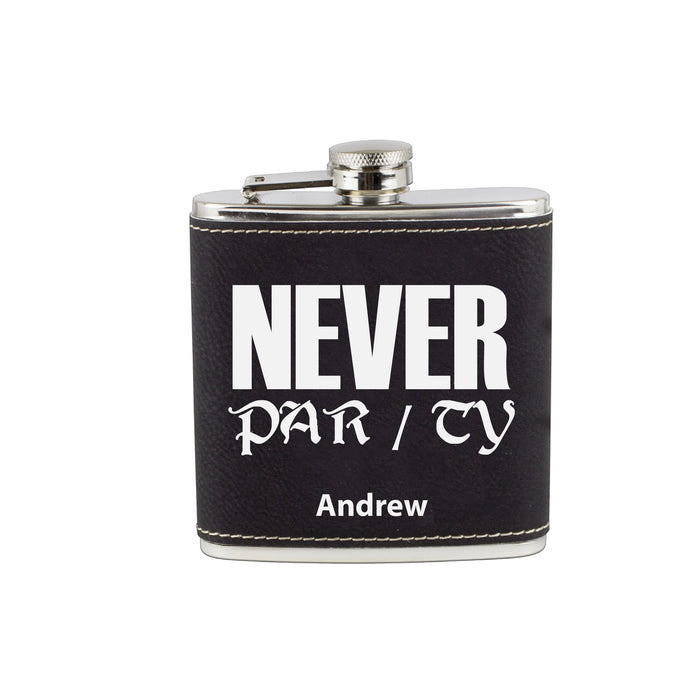 Never Split the Party Flask