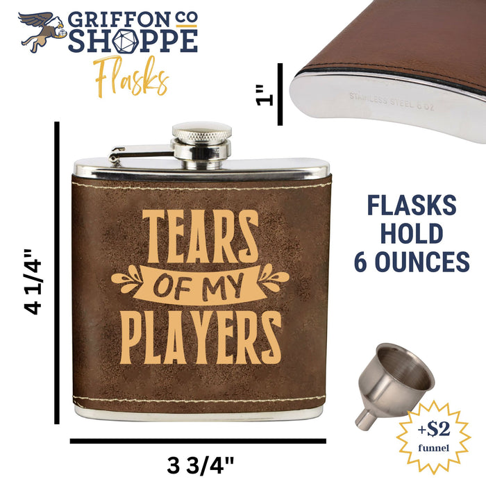 Tears of My Players Flask