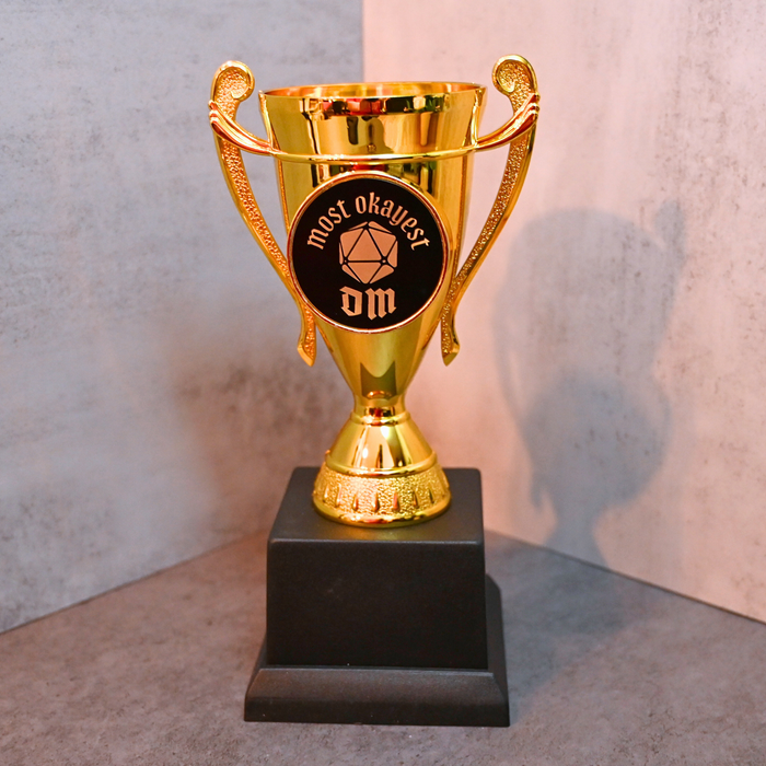 Okayest Dungeon Master Trophy