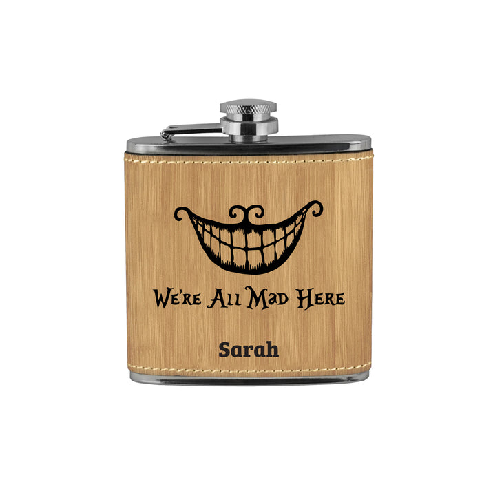 We're All Mad Here Flask