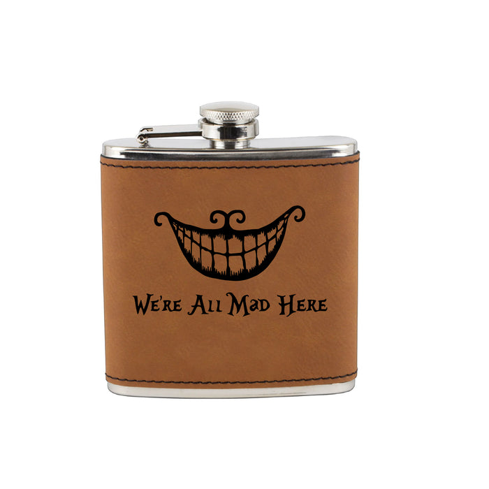 We're All Mad Here Flask