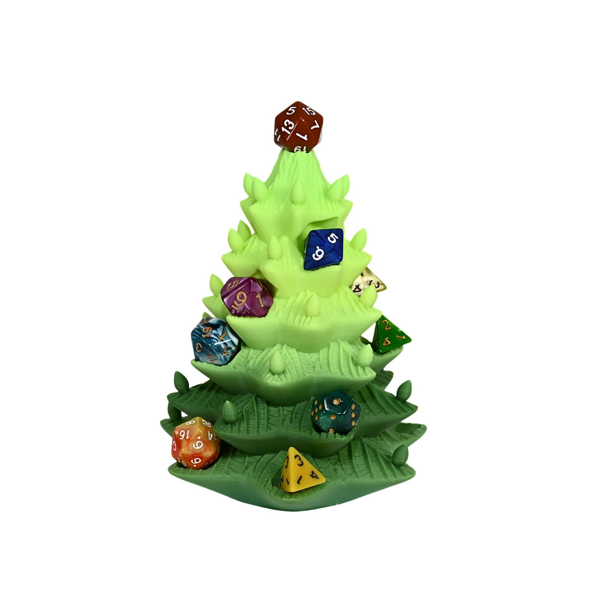 Critmas Tree D20 Dice Jail / Vault for tabletop wargaming dnd ...