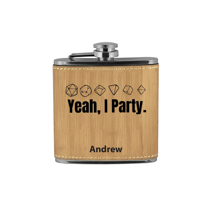 Yeah I Party Flask